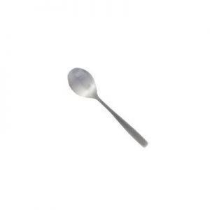 Cuchara de café rayado o liso