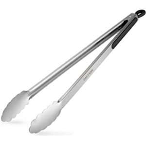 Pinza 30 cm gastronomica acero inoxidable