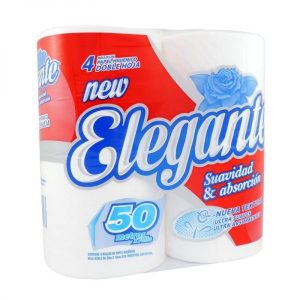 Rollo higienico Elegante x 30 mts x 4 unid.
