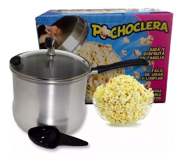 Pochoclera aluminio