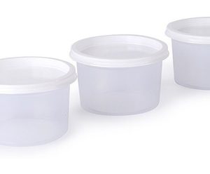 Tapa Pote Plastico 55ml x 100 unid.