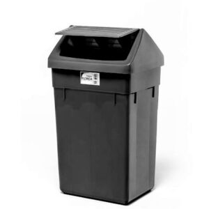 Tacho Basura 60L Rectangular c/Tapa Vaiven