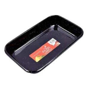 Asadera Enlozada Estampada 12x22 N°2